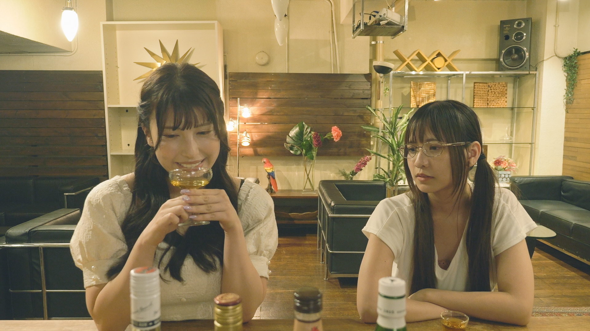 ふたつの月に濡れる