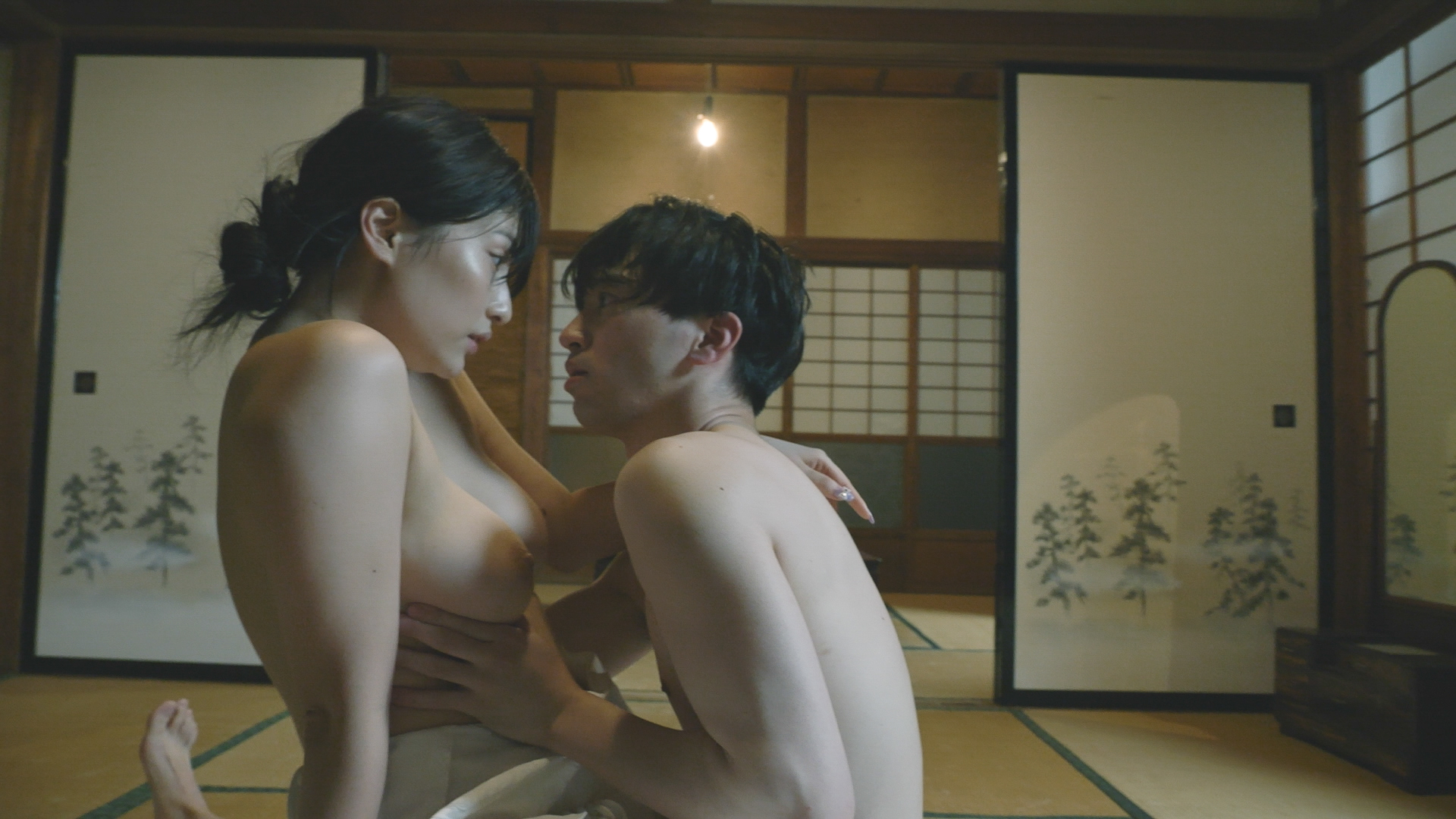 ふたつの月に濡れる