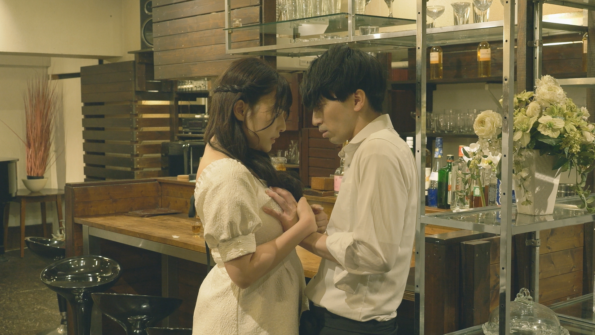 ふたつの月に濡れる