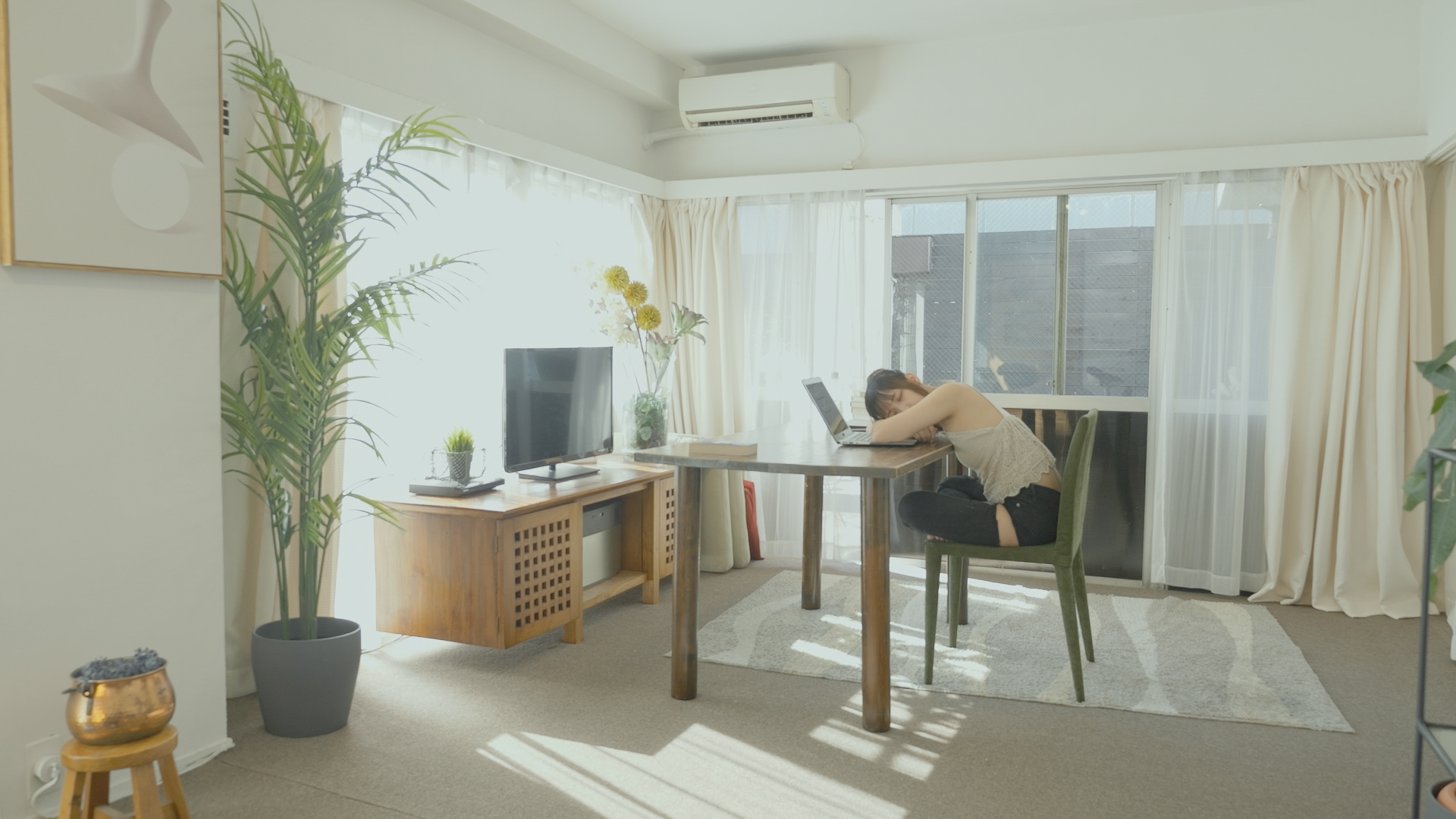 ふたつの月に濡れる